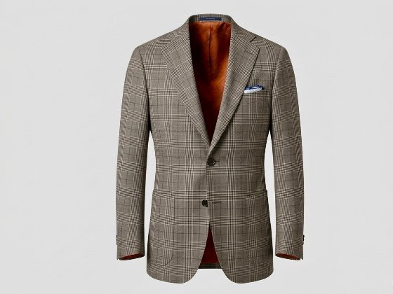 Delfino Prince Of Wales Checks Lite Brown
