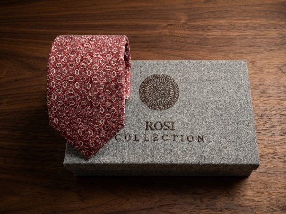 Rosi Collection Neat Pattern Red