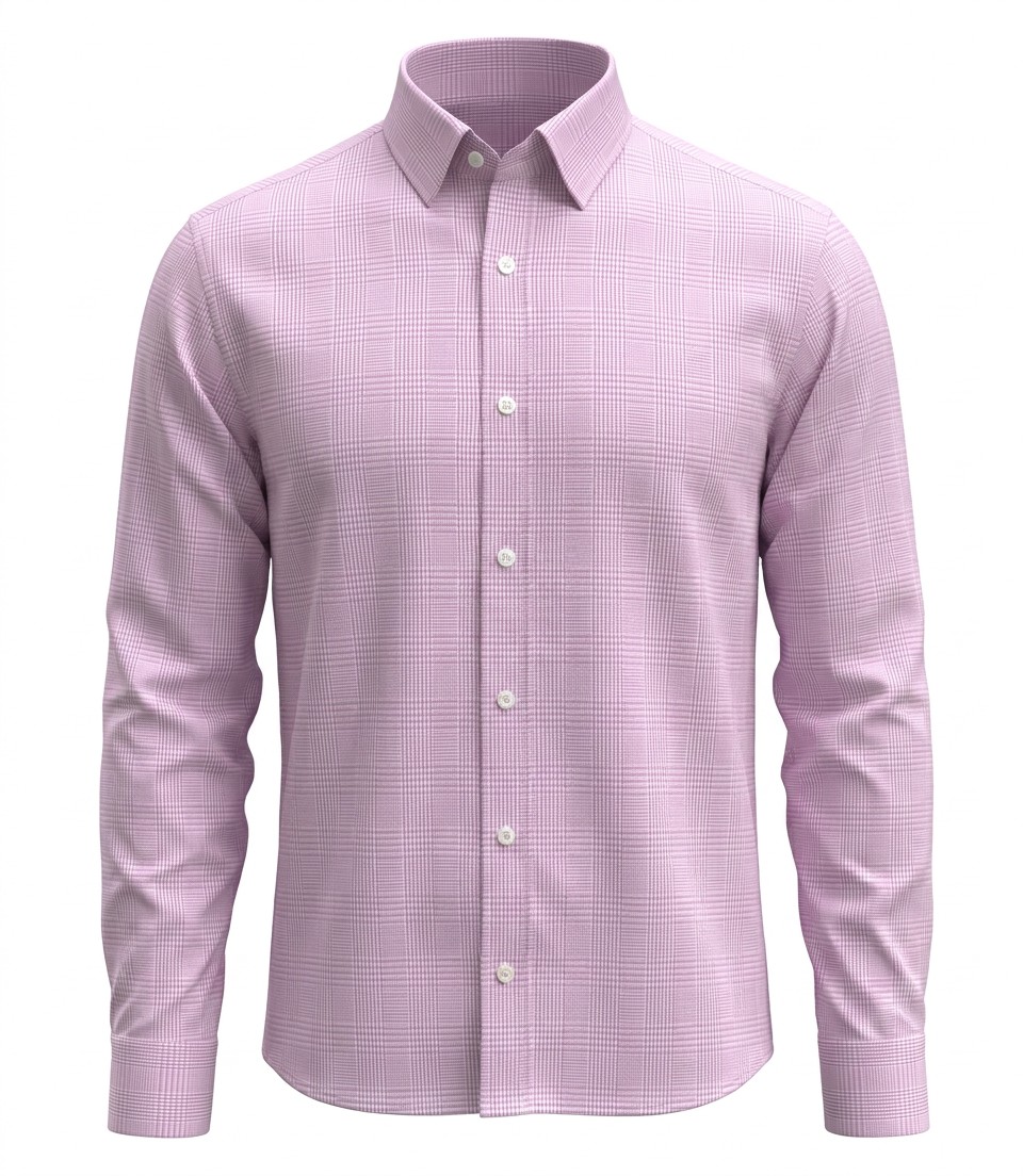 B&S Shirting Stripes L.Purple