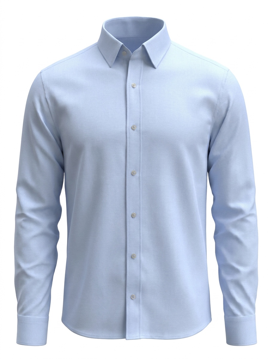 B&S Shirting Plain Sky Blue