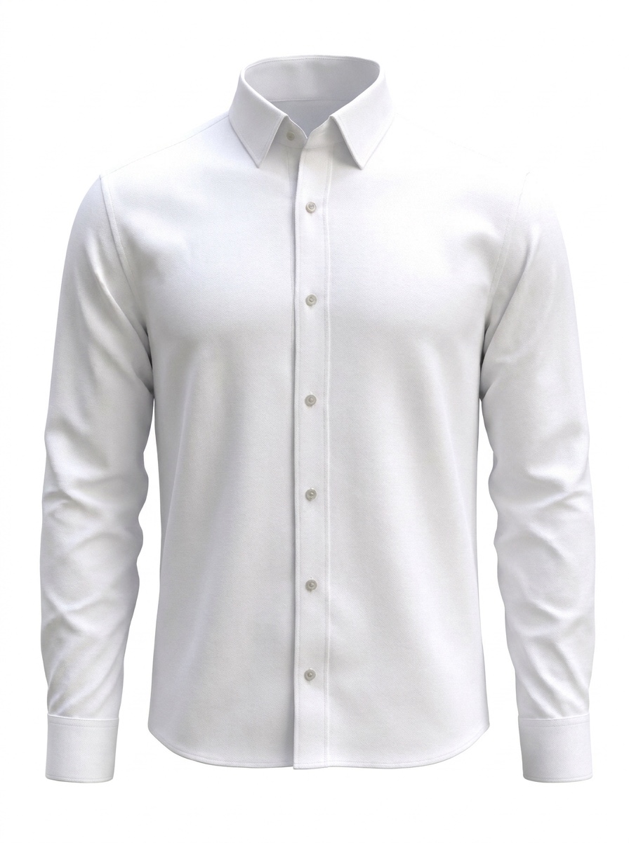 B&S Shirting Plain White