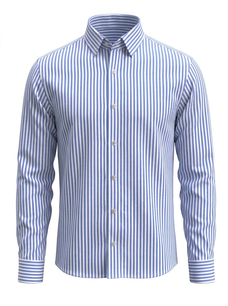B&S Shirting Stripes Blue